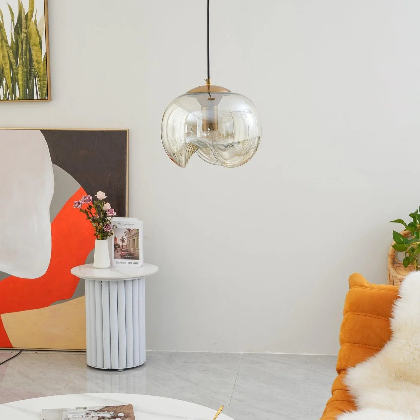 Glass Pendant Lamp – Elegance in an Artistic Form 2