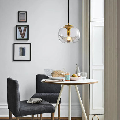 Glass Pendant Lamp – Elegance in an Artistic Form 4