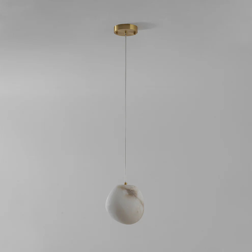 Galet Spanish Alabaster Pendant Lamp 9