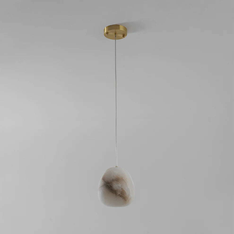 Galet Spanish Alabaster Pendant Lamp 10