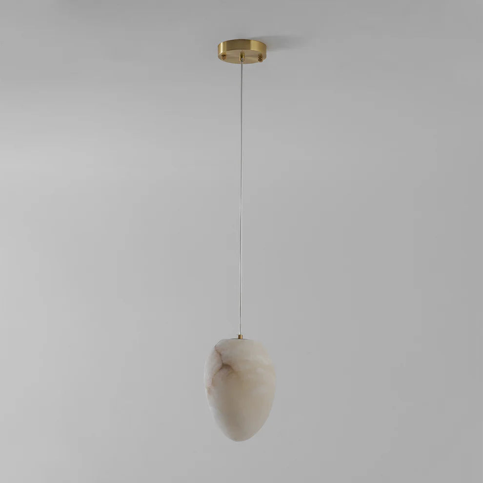 Galet Spanish Alabaster Pendant Lamp 12