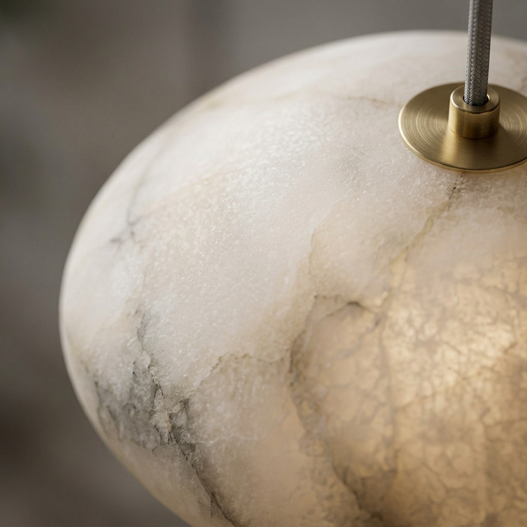 Elara Haus Asymmetric Stone Cluster Pendant Ceiling Light