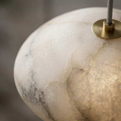 Elara Haus Asymmetric Stone Cluster Pendant Ceiling Light