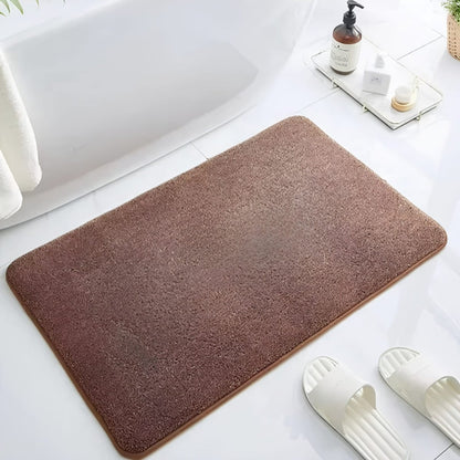 Elara Haus Bath Mat - Velvet Memory Foam Non Slip Bathroom Mats 3
