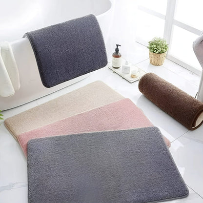 Elara Haus Bath Mat - Velvet Memory Foam Non Slip Bathroom Mats 4