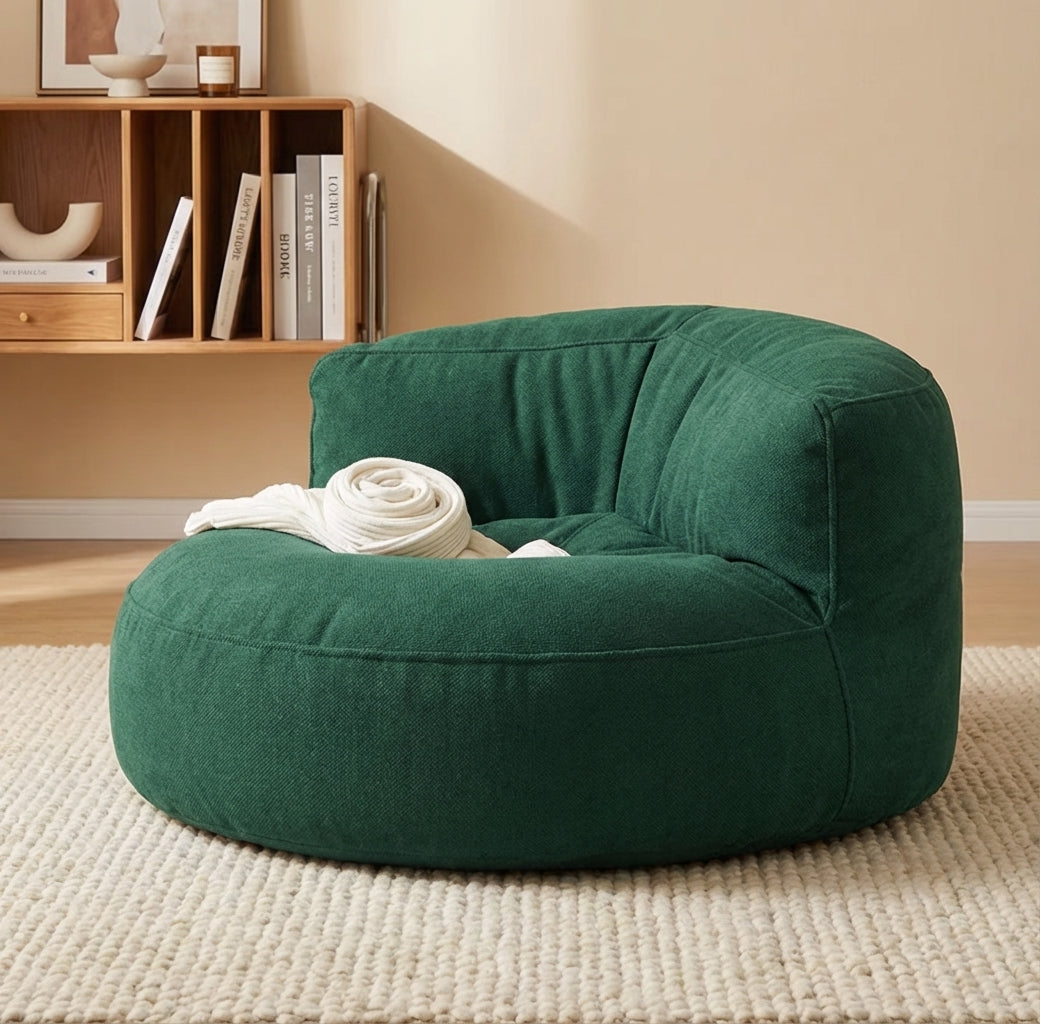 Elara Haus Bean Bag Cover - Waterproof Soft Thick Chenille Indoor Outdoor