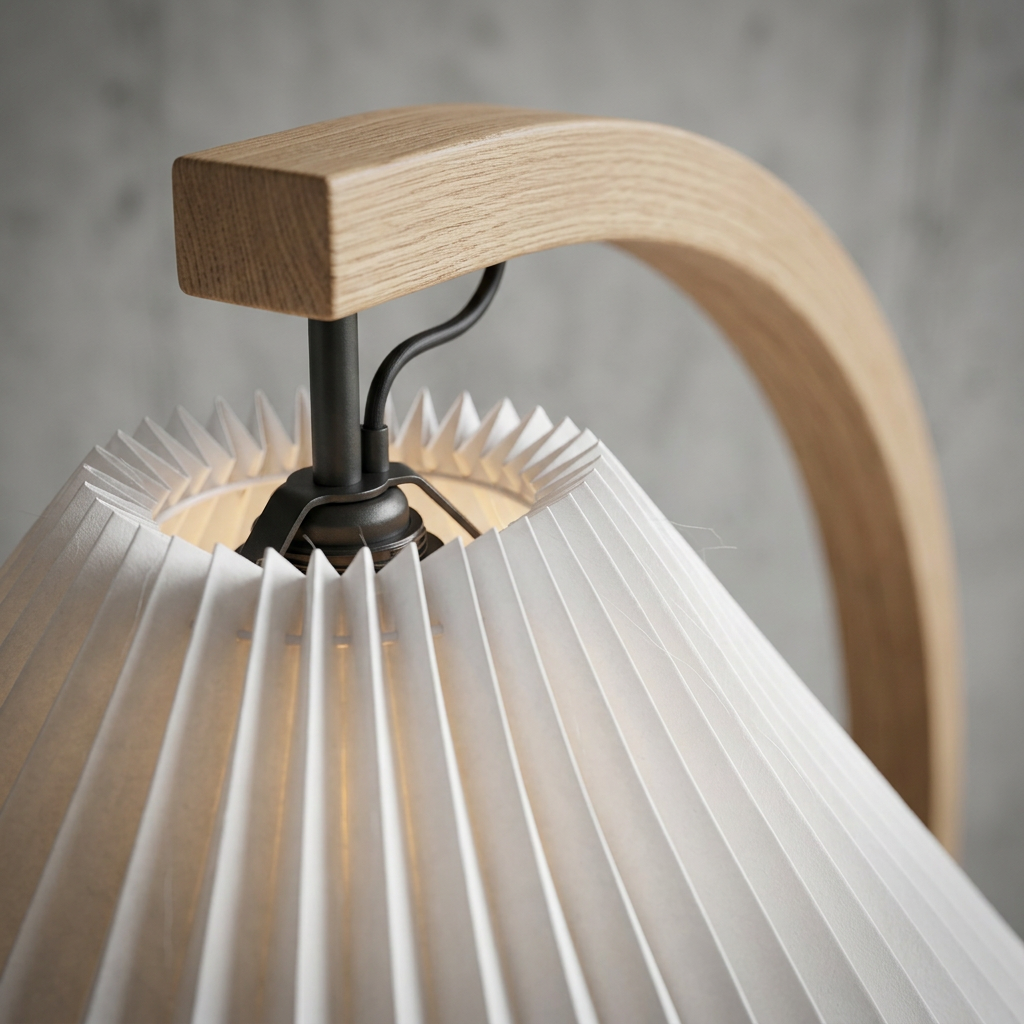 Elara Haus Bentwood Ply Standing Lamp