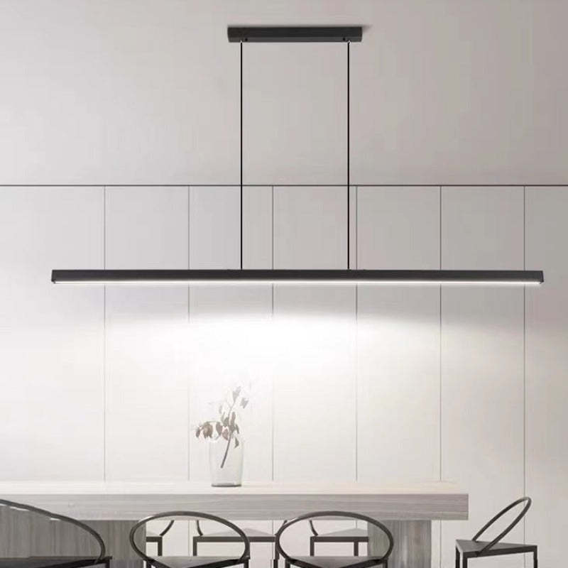 Elara Haus Black Pendant Light - Metal And Acrylic Kitchen Pendant Lighting 4