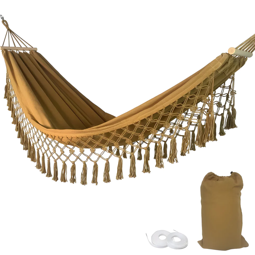 Velri - Comfortable Cotton Boho Hammock 0