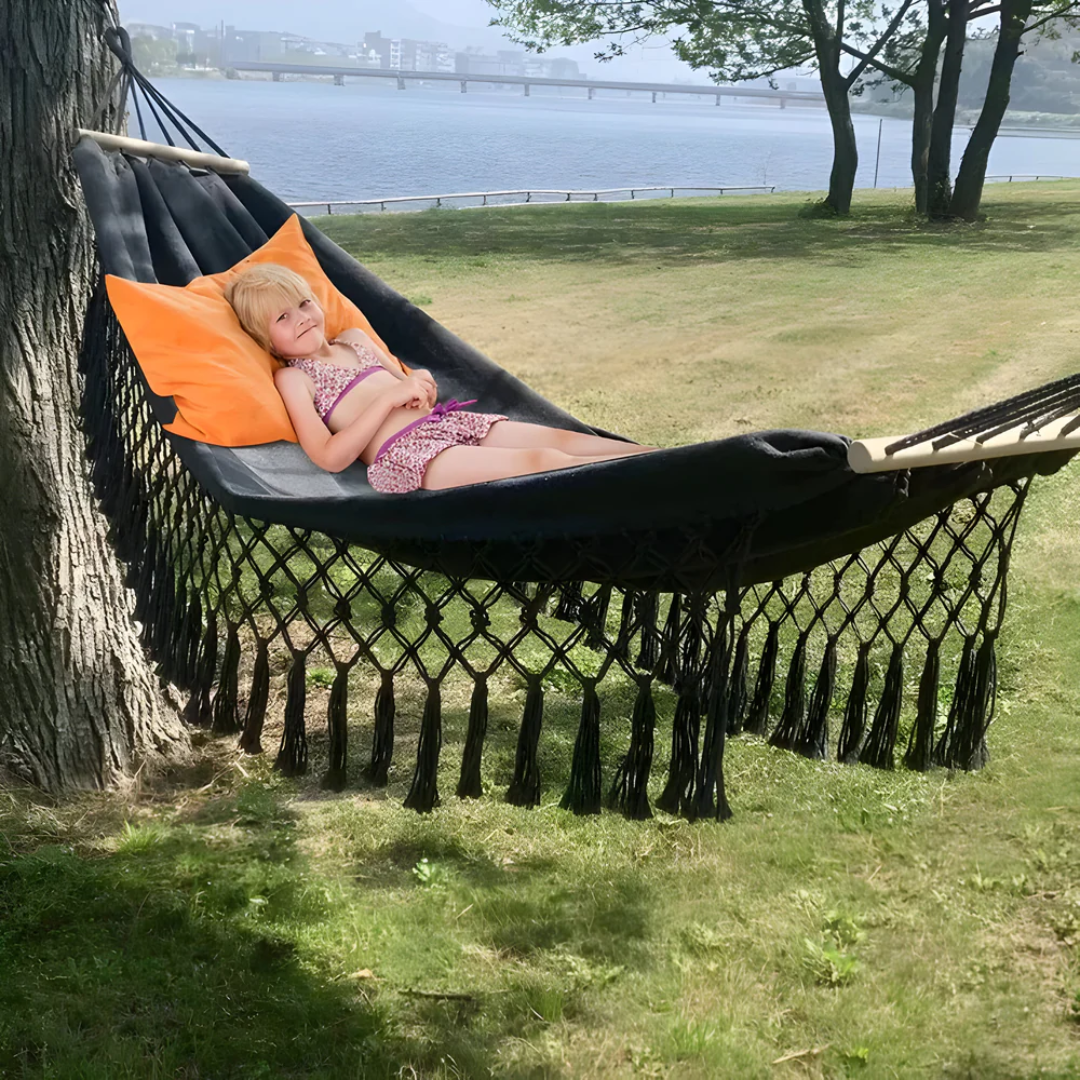 Velri - Comfortable Cotton Boho Hammock 1
