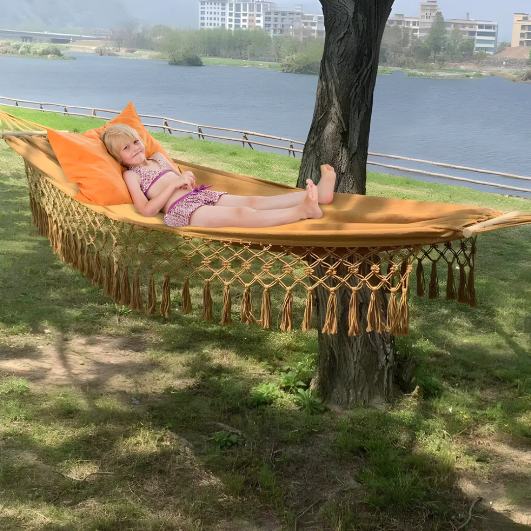 Velri - Comfortable Cotton Boho Hammock 2
