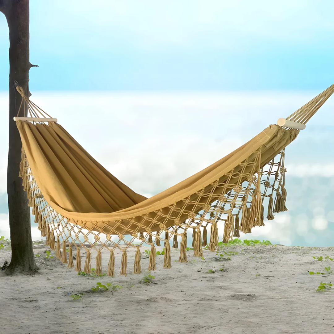 Velri - Comfortable Cotton Boho Hammock 4