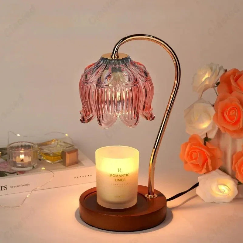 Elara Haus Candle Warmer Lamp - Halogen Elegant Design Electric Candle Warmer 10
