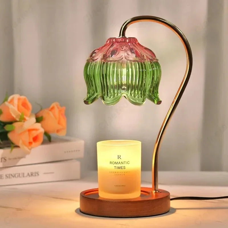 Elara Haus Candle Warmer Lamp - Halogen Elegant Design Electric Candle Warmer 6