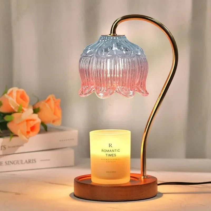 Elara Haus Candle Warmer Lamp - Halogen Elegant Design Electric Candle Warmer 7
