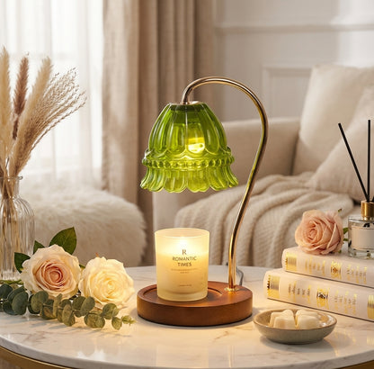 Elara Haus Candle Warmer Lamp - Halogen Elegant Design Electric Candle Warmer