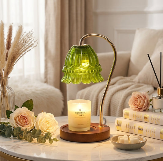 Elara Haus Candle Warmer Lamp - Halogen Elegant Design Electric Candle Warmer