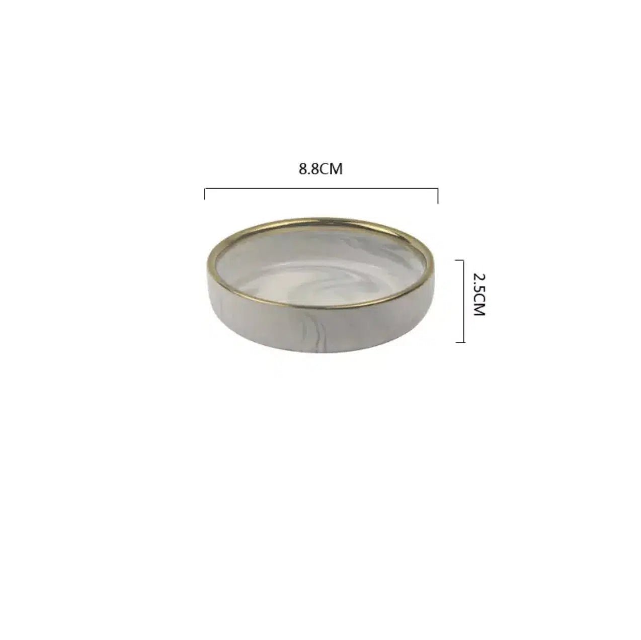 Marble Pattern Porcelain Plate Set 0
