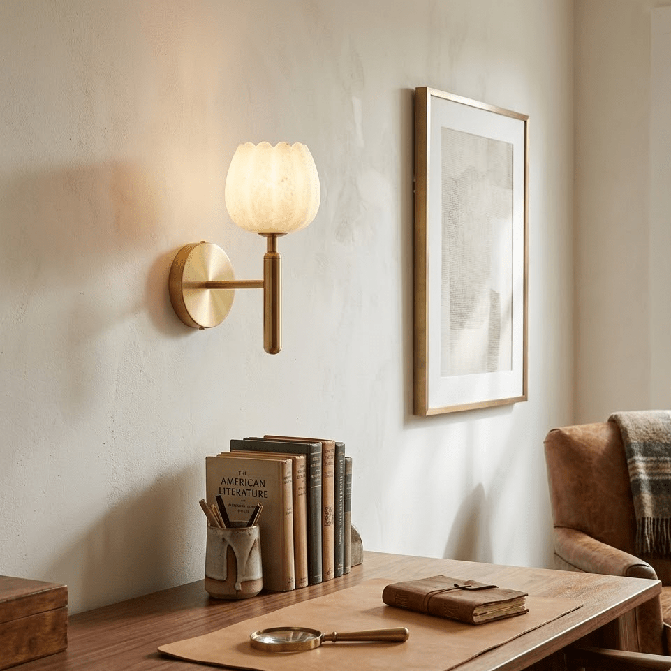 Mian Alabaster Wall Lamp 2