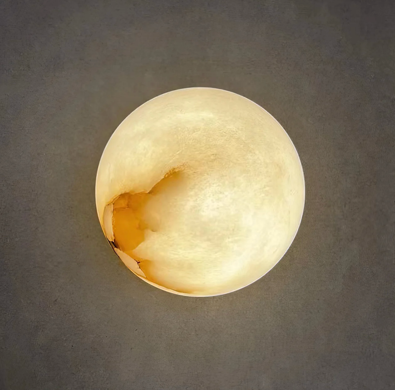 LED marble ball wall sconce – a modern decorative lamp 0