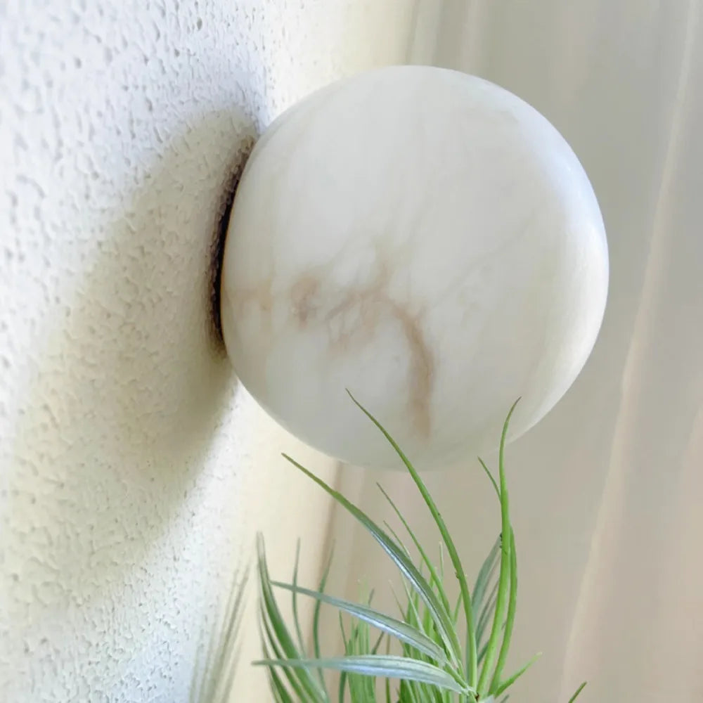 LED marble ball wall sconce – a modern decorative lamp 2