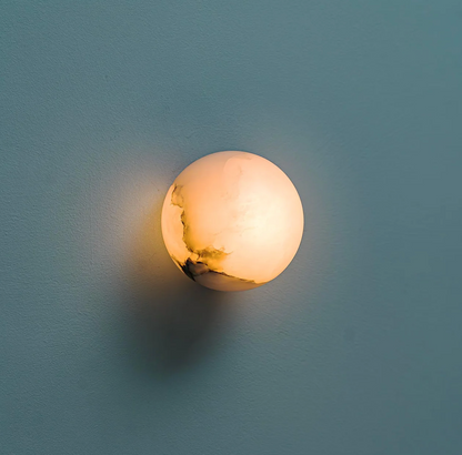 LED marble ball wall sconce – a modern decorative lamp 5