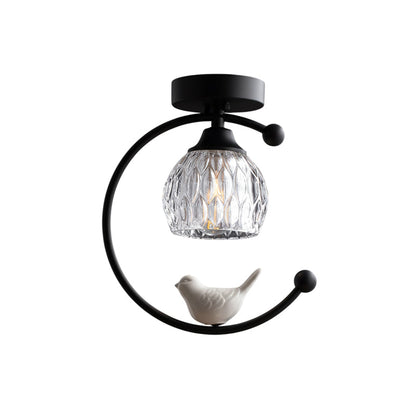 Ceramic Bird Ceiling Lamp 10