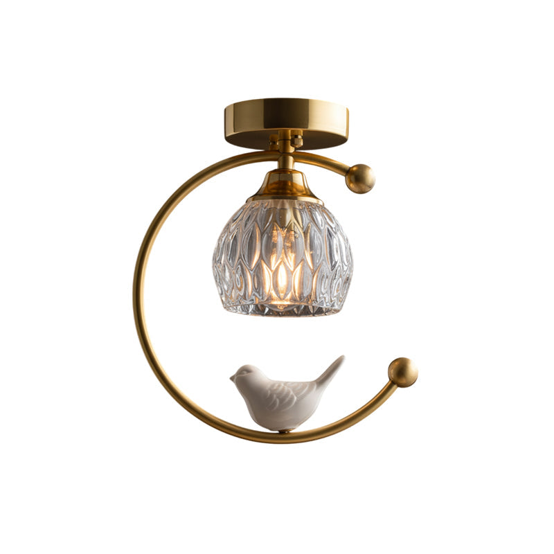 Ceramic Bird Ceiling Lamp 11