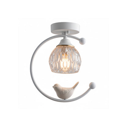 Ceramic Bird Ceiling Lamp 12