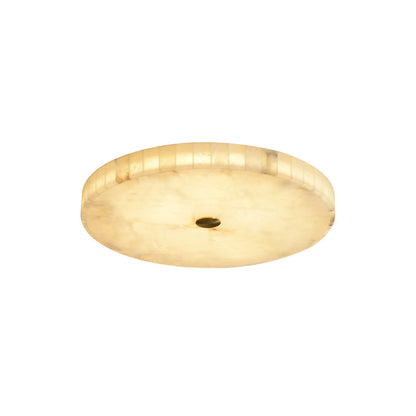 Round Mosaic Alabaster Ceiling Lamp 1