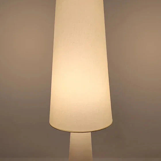 Sivora – Wabi Sabi Floor Lamp with Fabric Shade 7