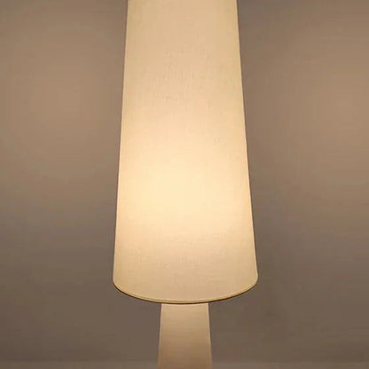 Sivora – Wabi Sabi Floor Lamp with Fabric Shade 7