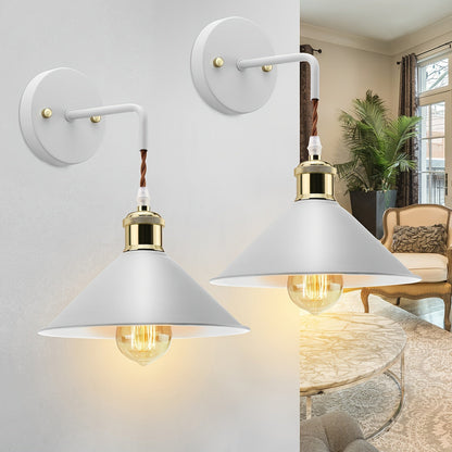 Modern Metal Wall Sconce | Industrial Oil-Rubbed Wall Light Fixture 0