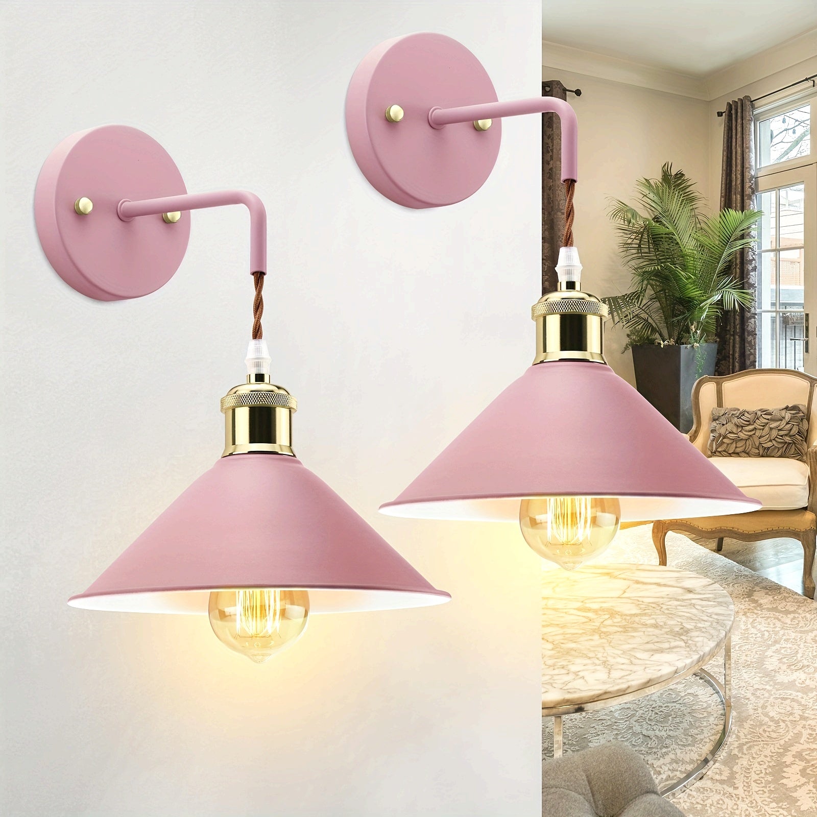 Modern Metal Wall Sconce | Industrial Oil-Rubbed Wall Light Fixture 2