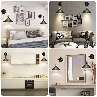 Modern Metal Wall Sconce | Industrial Oil-Rubbed Wall Light Fixture 5