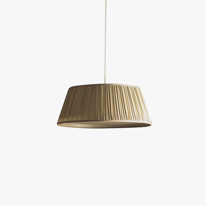 Ritta Wabi Sabi Pleated Metal Pendant Lamps Living Room 1