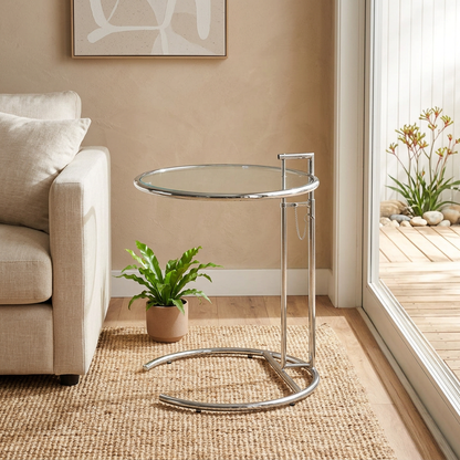 Elara Haus Contemporary Adjustable Height End Table