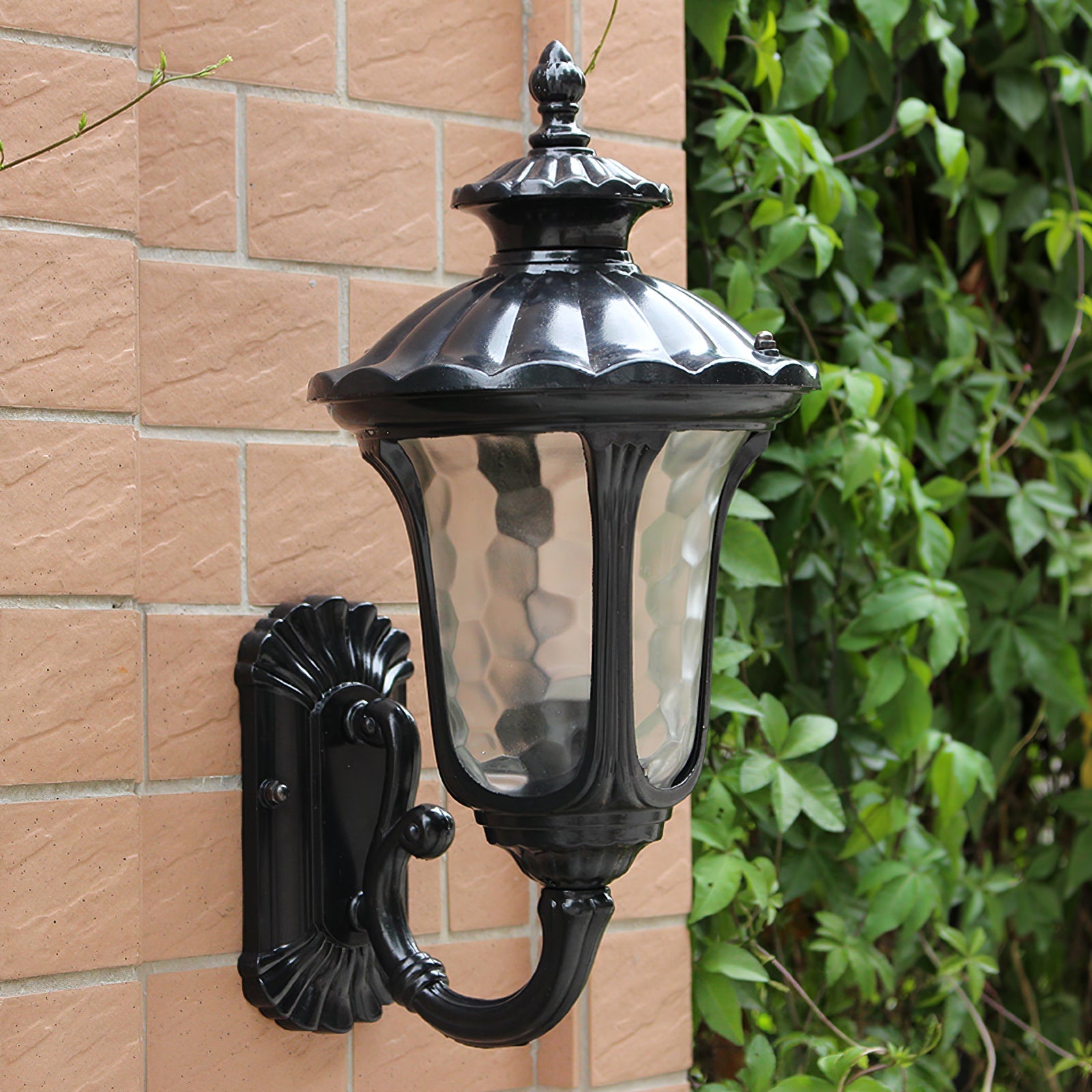 Verenia - Waterproof Retro Outdoor Wall Lamp Frosted Glass 4