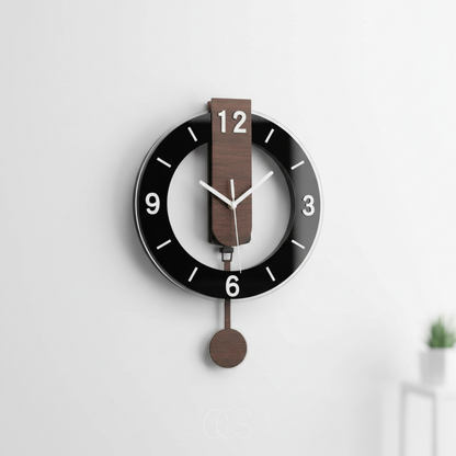 OCS - Large retro silent wall clock 1