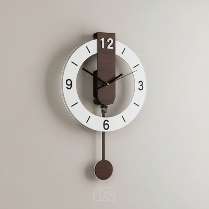OCS - Large retro silent wall clock 2
