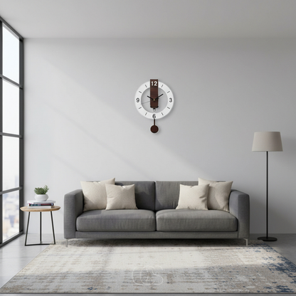 OCS - Large retro silent wall clock 3