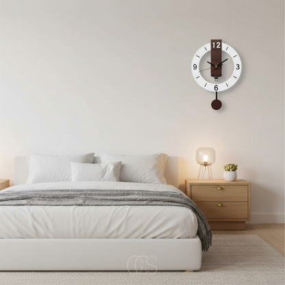 OCS - Large retro silent wall clock 4
