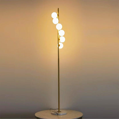 Mirelba – 6-Light Gold Floor Lamp 0
