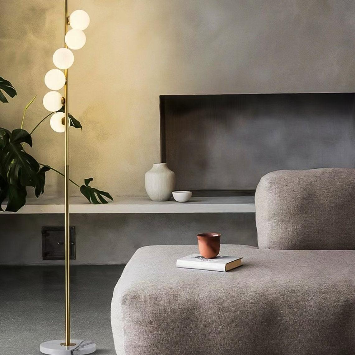 Mirelba – 6-Light Gold Floor Lamp 1