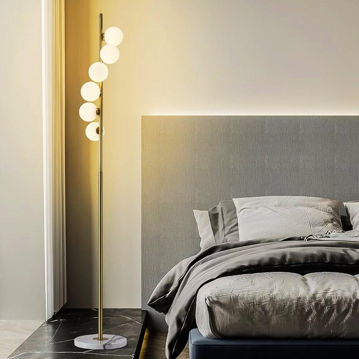 Mirelba – 6-Light Gold Floor Lamp 2