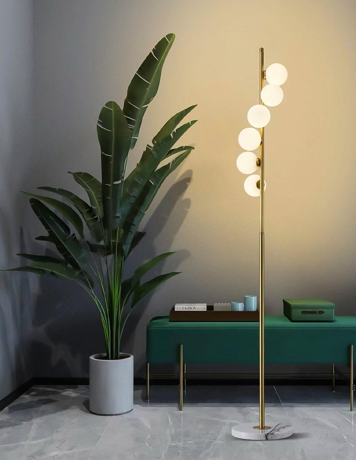 Mirelba – 6-Light Gold Floor Lamp 4