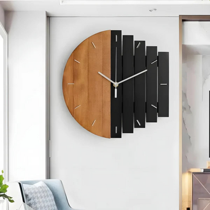 Vesper - Large Wooden Wall Clock for the Living Room 0