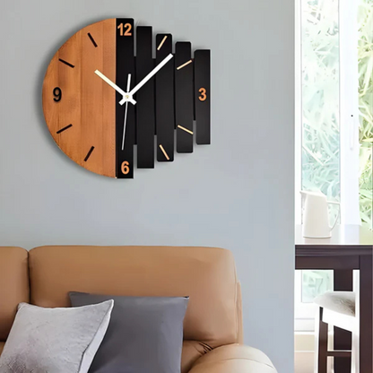 Vesper - Large Wooden Wall Clock for the Living Room 1