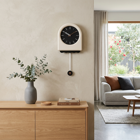 Elara Haus Contemporary Nordic Style Pendulum Clock
