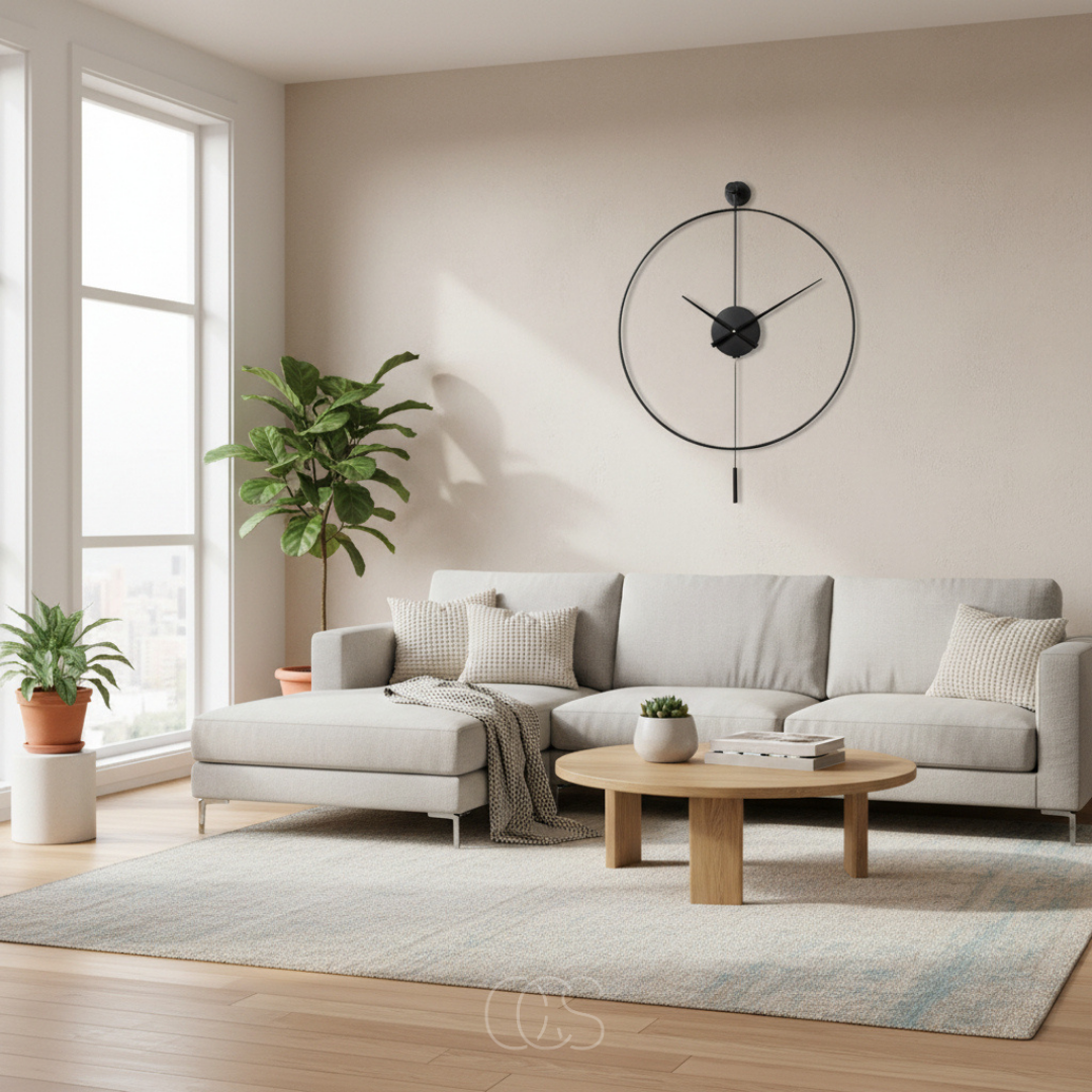OCS - Classic Large Silent Wall Clock 0